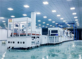 Assembly line for energy storage converter systems (PCS), telecom base station energy storage, and thermal management units