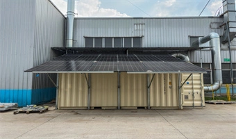 Industrial Peak Shaving & Energy Storage Control System