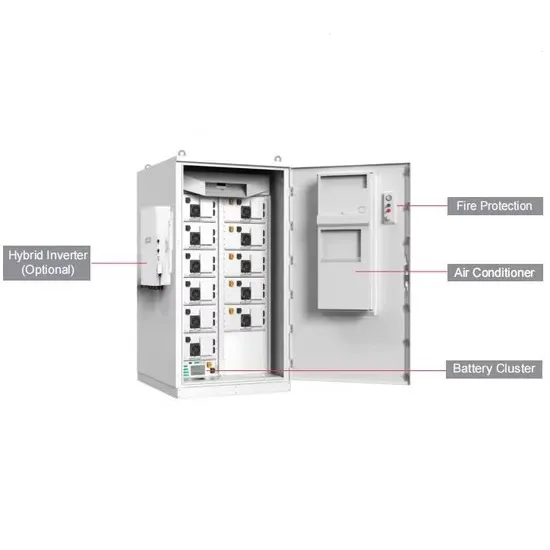 What kind of battery is the solar container outdoor power in Dubai UAE